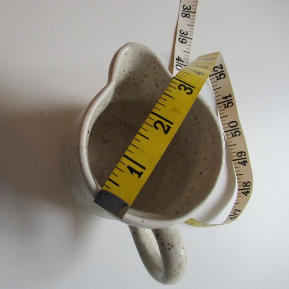 Homespun Speckled creamer - Picture 5 of 6